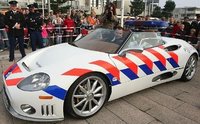 Spyker C8 para la policía holandesa