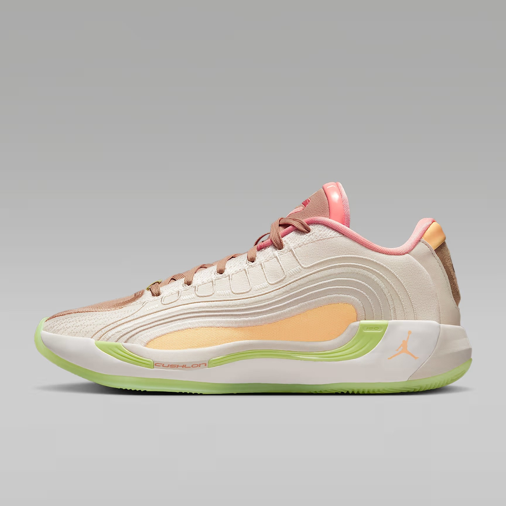 Nike Luka 4 Light Orewood and Tangerine