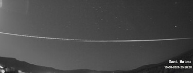 La bola de fuego que cruzó España el domingo no será la última: con 8.000 Starlinks en órbita, va a ser un espectáculo habitual