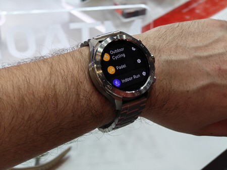 Modo pádel en el Mibro GS Explorer S-Ti | Imagen: Xataka