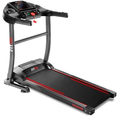 Correr en casa por 189 euros: cinta de correr plegable y compacta de 1500w con pulsometro de Fitfiu en eBay con envío gratis
