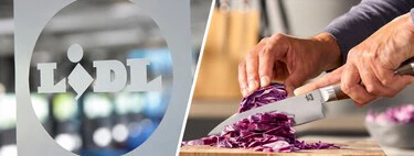 Hoy llegan a Lidl los cuchillos hechos en acero de Damasco y mango de nogal míticos de los chefs 