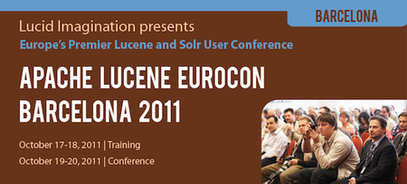 Más eventos de lujo en España: Apache Lucene EuroCon en Barcelona