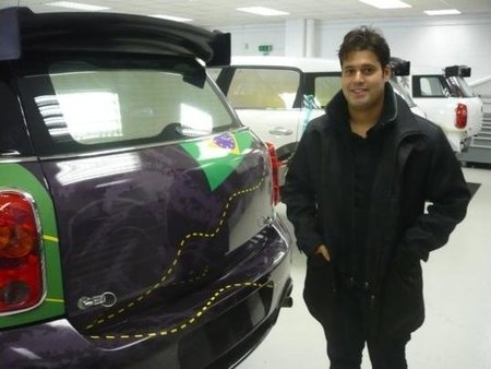 Daniel Oliveira ya ha probado su nuevo Mini Countryman S2000