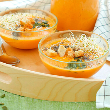 Gazpacho de zanahoria: receta de verano fresca y nutritiva