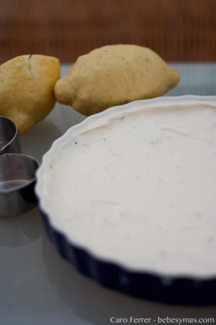 Cocinar con niños: receta de tarta de queso y limón