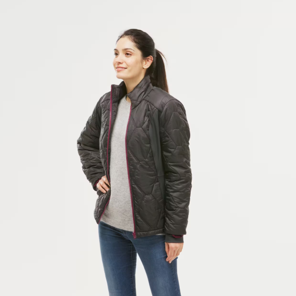 Chaqueta 3en1 de montaña y trekking impermerable Mujer Quechua MH500