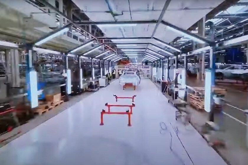 La nueva gigafactoría de Tesla en Berlín, a vista de dron: un vídeo se ...
