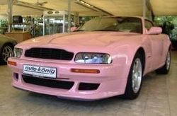 Aston Martin Vantage V8 Pink-Power
