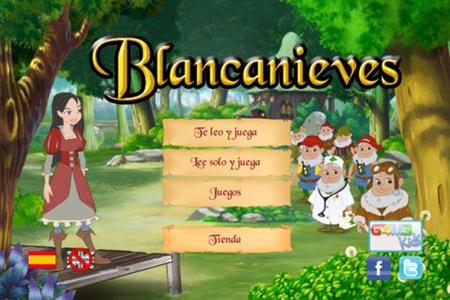 Cuento interactivo de Blancanieves para iOS y Android
