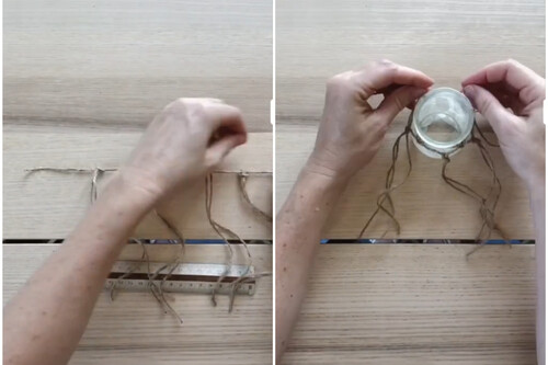 Reutilizar bote de yogur