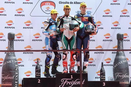 Hafiz Syahrin Podio Circuito Albacete