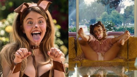 Fotogramas de las escenas con Sydney Sweeney