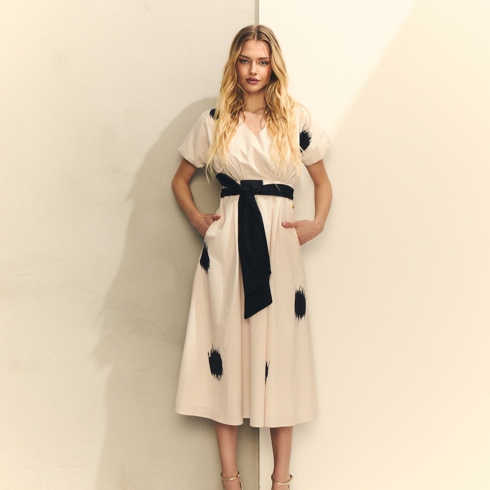 Vestido midi Hannibal Laguna