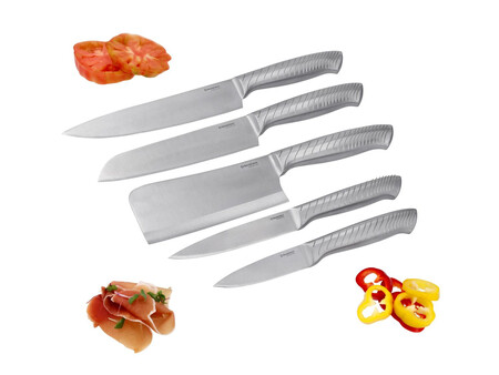 Set De Cuchillos De Acero Inoxidable