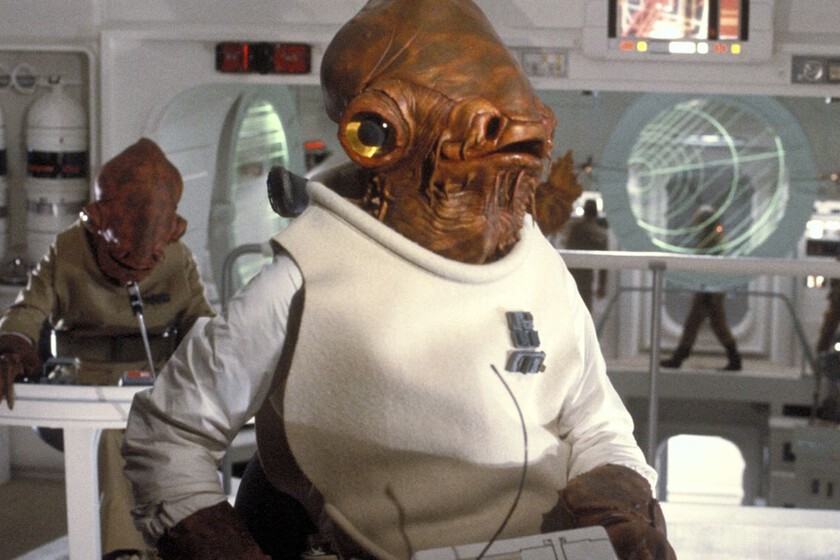 El director de El Retorno del Jedi, sobre el Almirante Ackbar: 