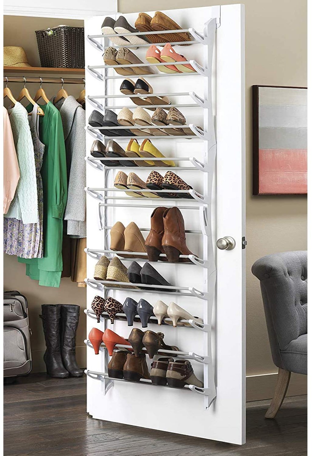 15 ideas prácticas de decoración para organizar y almacenar los zapatos