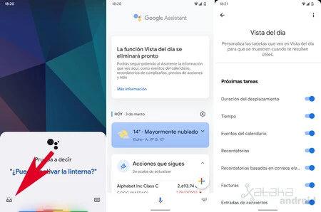 Google アシスタントの日ビュー
