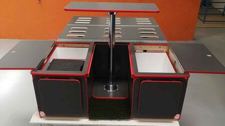 Módulos extraíbles para furgoneta camper