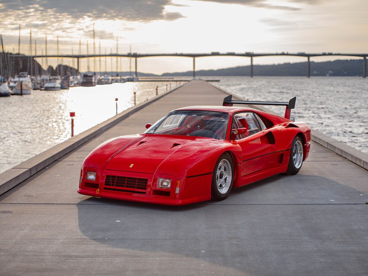 Un Ferrari 288 GTO Evoluzione salvaje apareció: la historia de por
