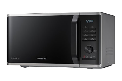 Samsung MG23K3515AS Countertop Grill microwave 23 L 800 W Black,Silver - Microondas (Countertop, Grill microwave, 23 L, 800 W, Buttons,Rotary, Black,Silver)