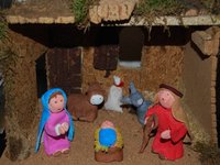 Una buena idea: hacer un Belén con los niños