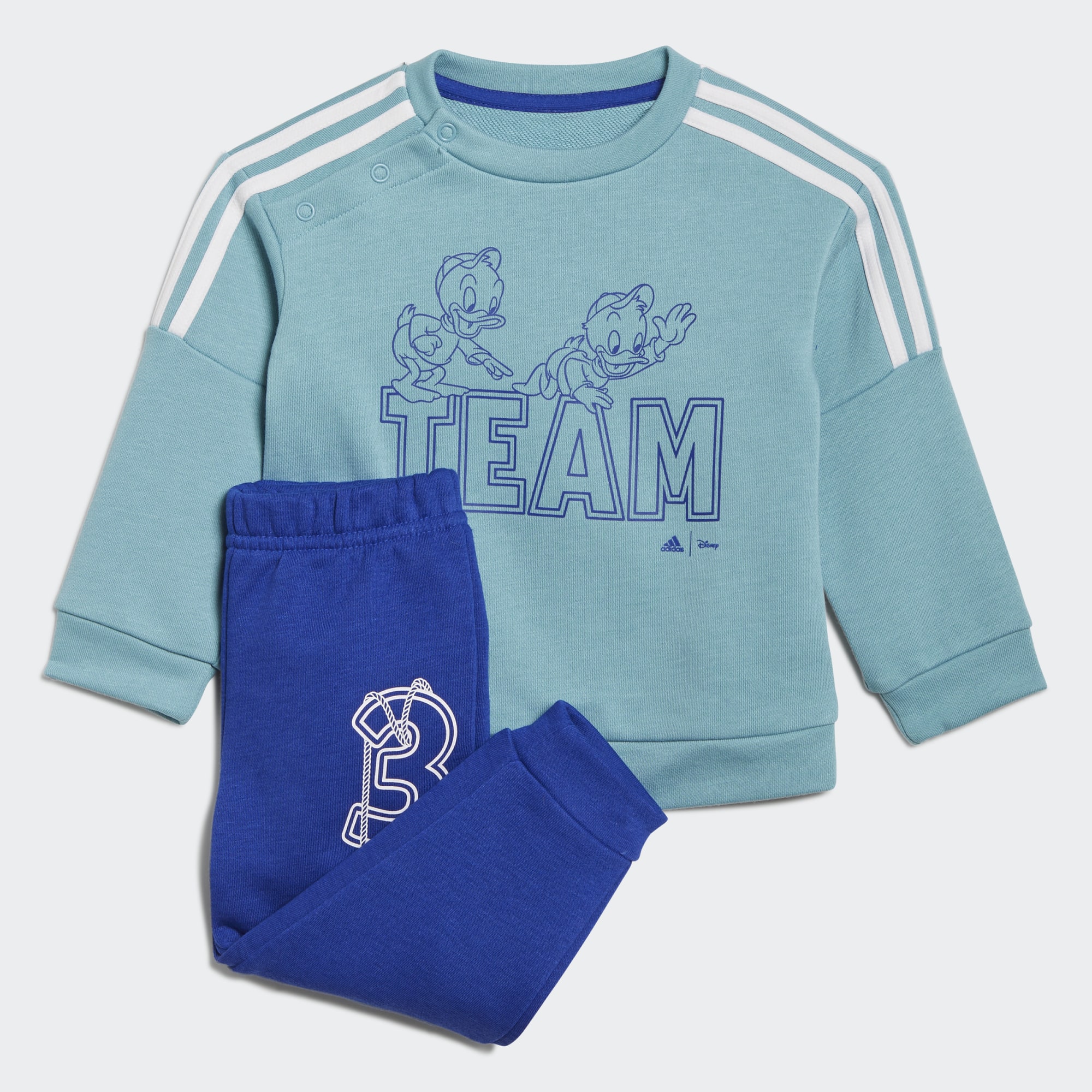 Adidas x Disney sweatshirt and jogger set