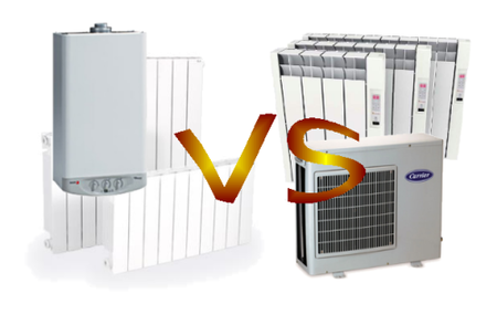 Calefacción eléctrica vs calefacción de gas
