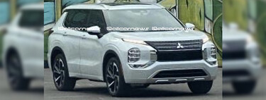 ¡Espiado! El Mitsubishi Outlander 2022 queda al descubierto en su nueva generación