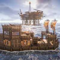 Olvida Sea of Thieves: Rust acaba de introducir un sistema naval y ahora el mar está lleno de calvos locos. Es muy divertido