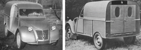 Citroen 2cv Furgoneta Au 1950