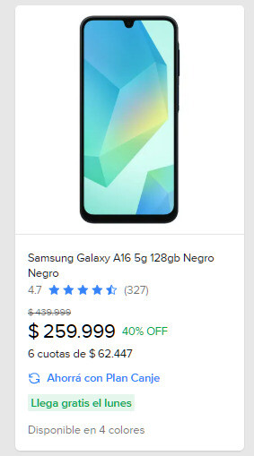 450_1000 Cómo poner en oferta un celular usado y comprarte uno nuevo con el Plan Canje de Mercado Libre, paso a paso. Y si es Samsung, tenés un beneficio extra