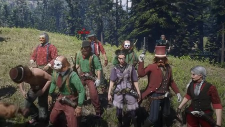 Una marea de payasos ha asaltado Red Dead Online para quejarse por la falta de contenidos