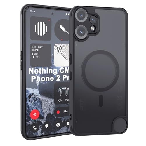 Vanrain Funda Magnética para Nothing CMF Phone 2 Pro Compatible con MagSafe