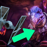 Una de las naves más icónicas de Star Wars se esconde a plena vista en una de las grandes sagas de fantasía, Cristal Oscuro