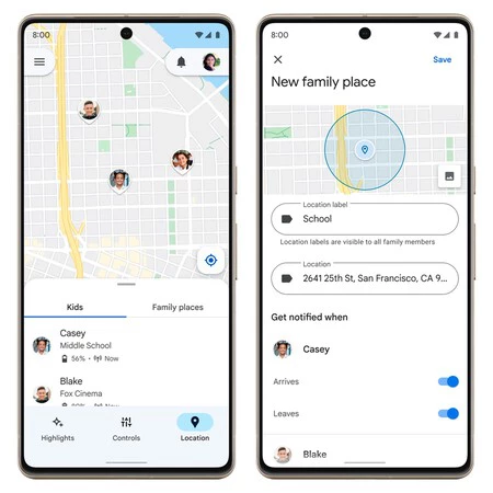 ゾーン外警告の設定