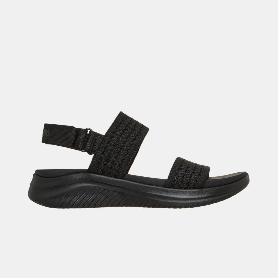 Sandalia muy comoda con doble banda Negro 
Skechers ULTRA FLEX 3.0
