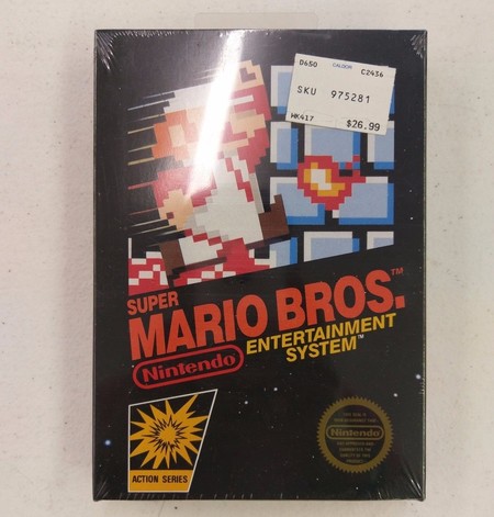 Logran vender un Super Mario Bros. de NES en eBay por 30.000 dólares