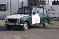 Exposición de vehículos de la Guardia Civil en Salamanca