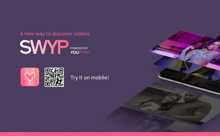SWYP: el 'clon' porno de TikTok que YouPorn ha añadido a su web móvil