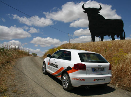 Gerhard Plattner en Audi A3 1.9 TDI e