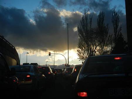 Un día en la ciudad como comercial: diesel vs híbrido