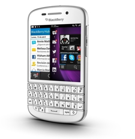 BlackBerry Q10, ya disponible en España
