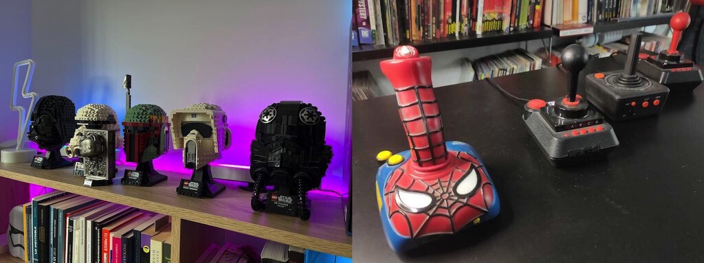 Eso que ves es un joystick de Spiderman, pero hay más guilty pleasures: los 