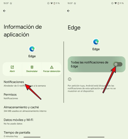 Edge Notificaciones