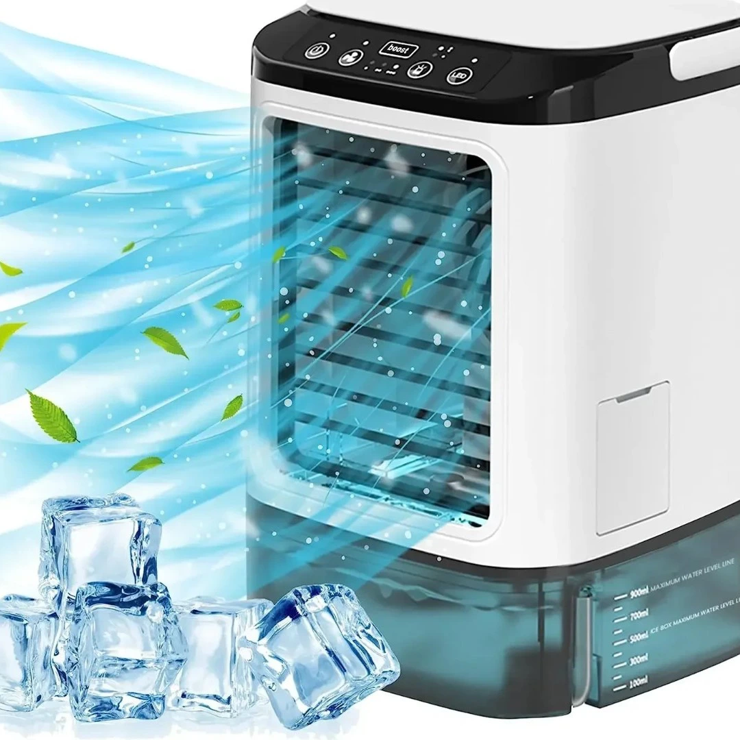 Miniventilador con depósito de agua