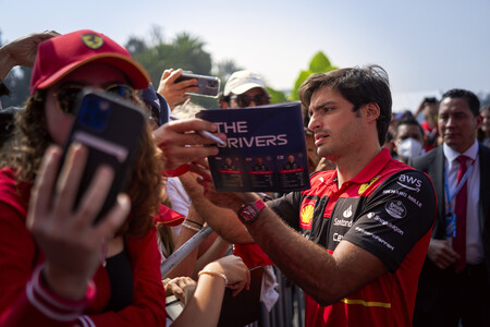 Carlos Sainz Mexico F1 2022