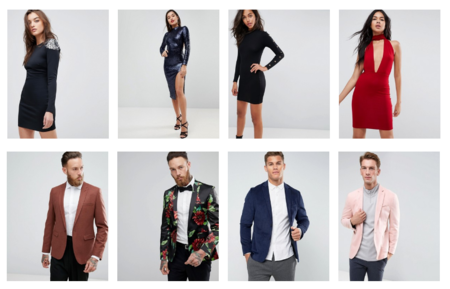 30% de descuento en looks de fiesta de Asos