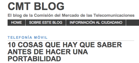 La CMT "sentencia" que el amago de portabilidad es lícito