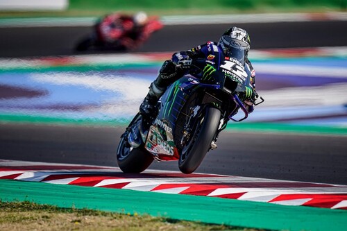 ¡Triplete! Maverick Viñales gana en Misano con Joan Mir y Pol Espargaró completando el pleno español